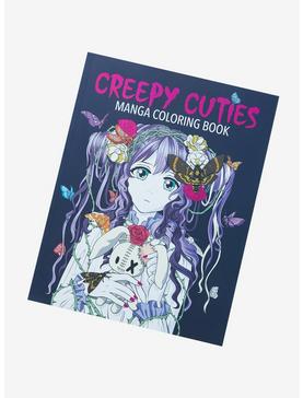 Creepy Cuties Manga Coloring Book, , hi-res
