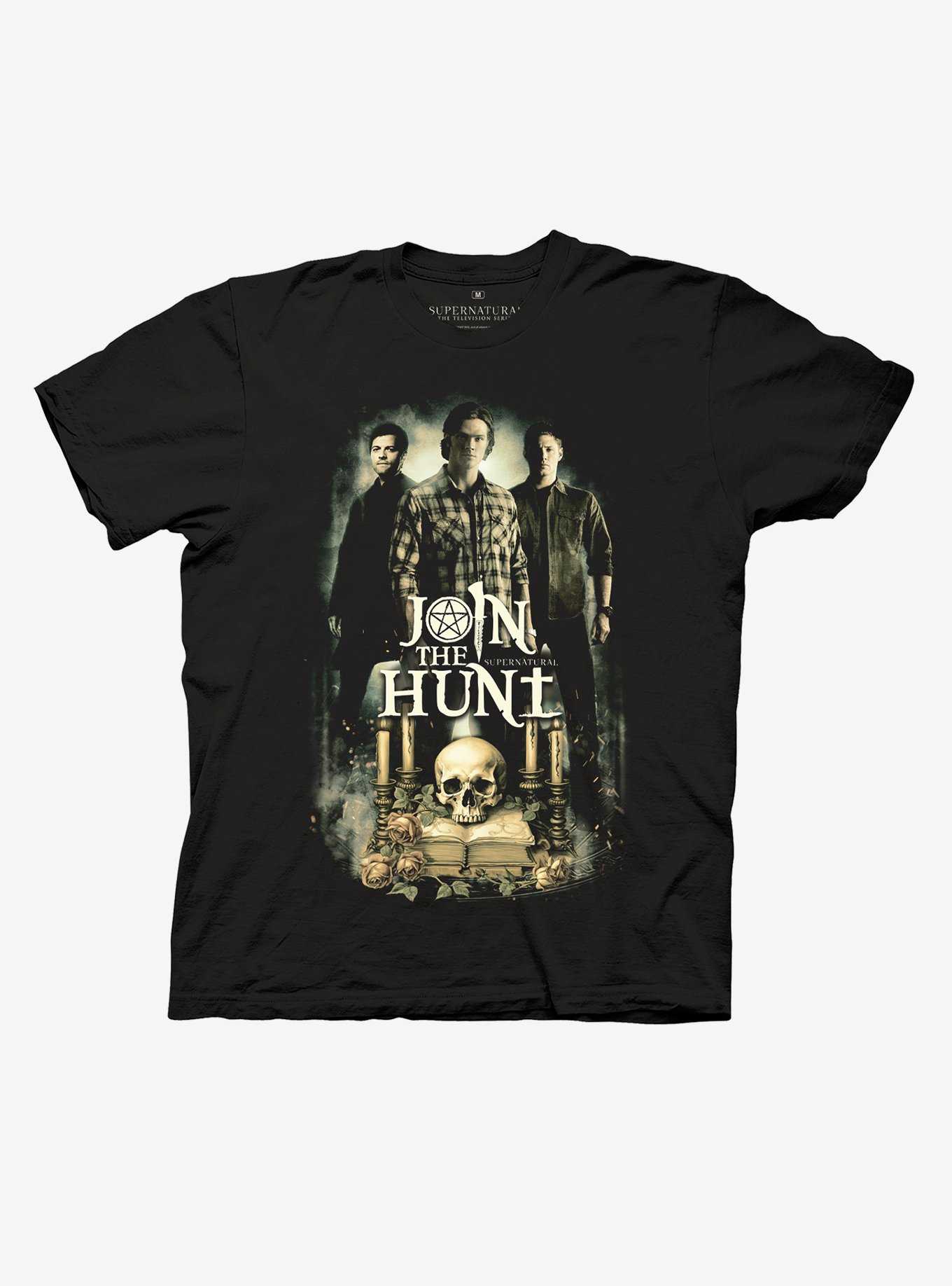 Supernatural Skull Boyfriend Fit Girls T-Shirt, , hi-res
