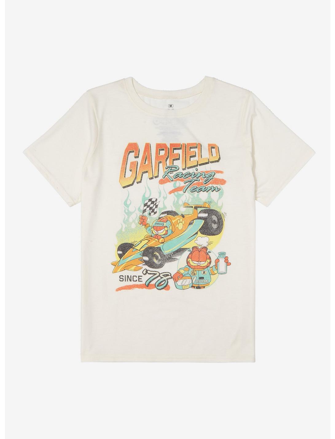 Garfield Racing Team Boyfriend Fit Girls T-Shirt, MULTI, hi-res