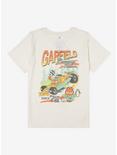 Garfield Racing Team Boyfriend Fit Girls T-Shirt, MULTI, hi-res