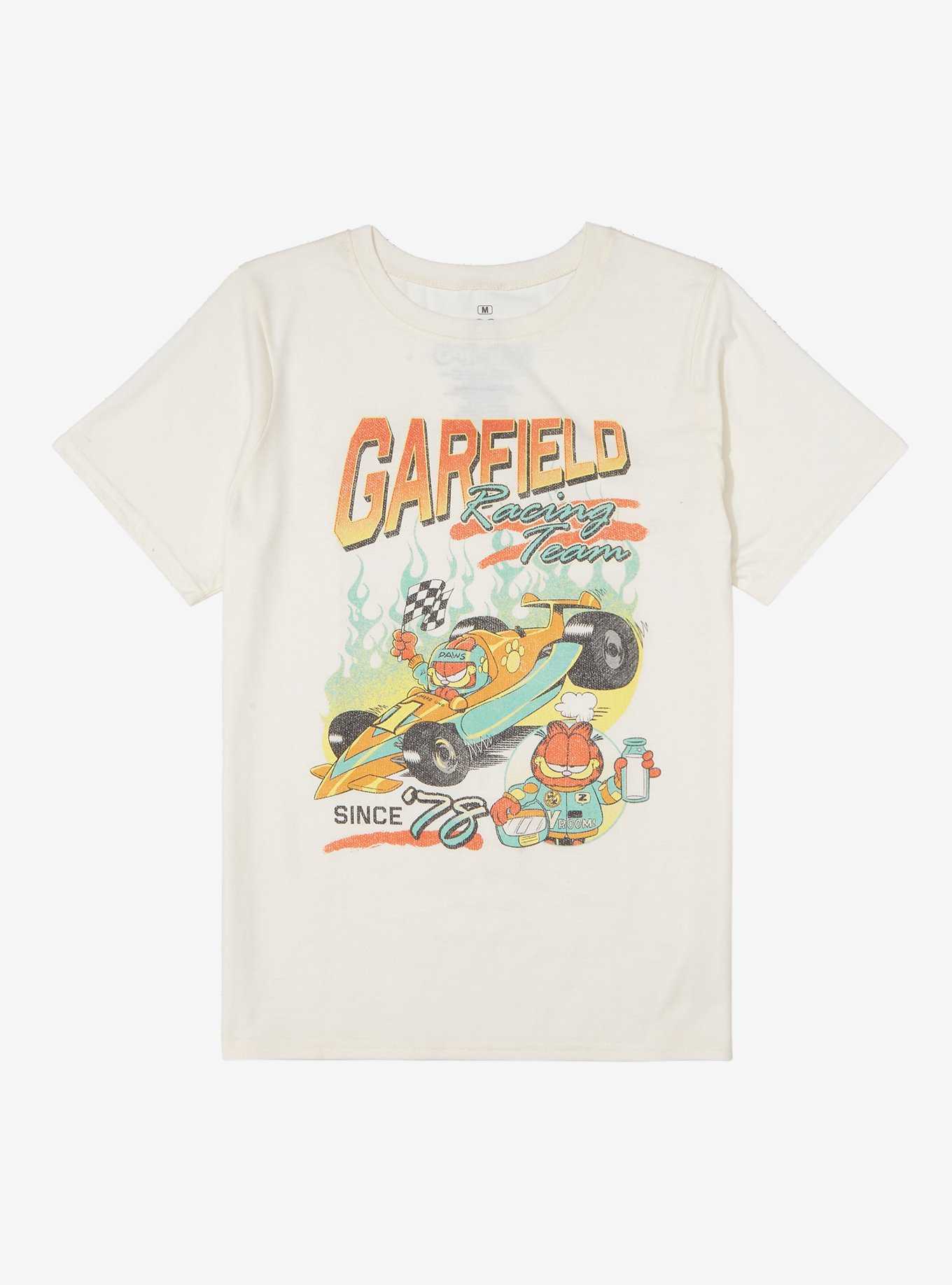 Garfield Racing Team Boyfriend Fit Girls T-Shirt, , hi-res