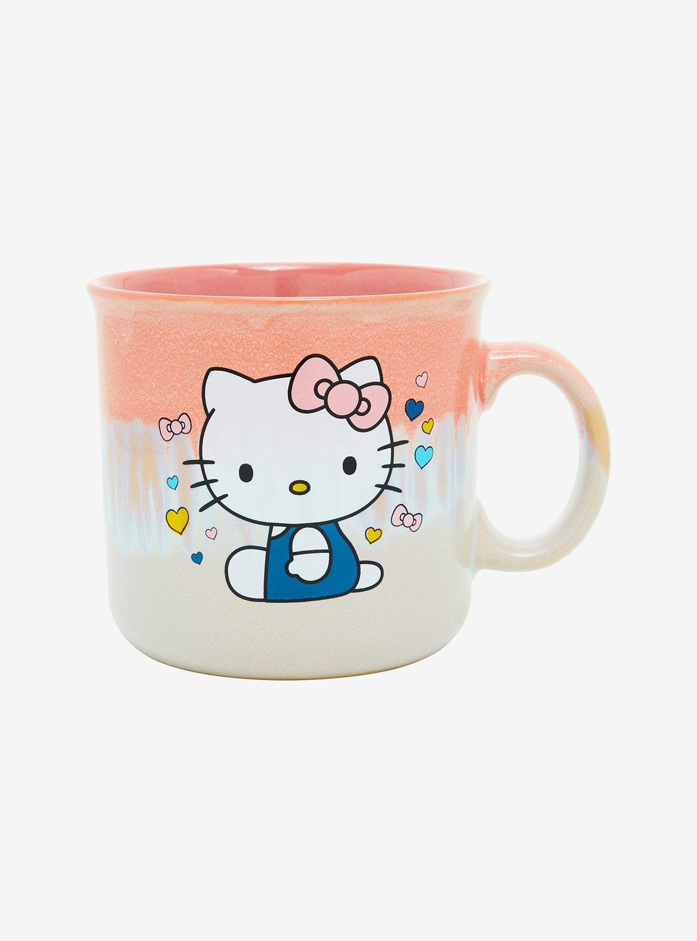 Hello Kitty Face 20oz Tazza camper in ceramica