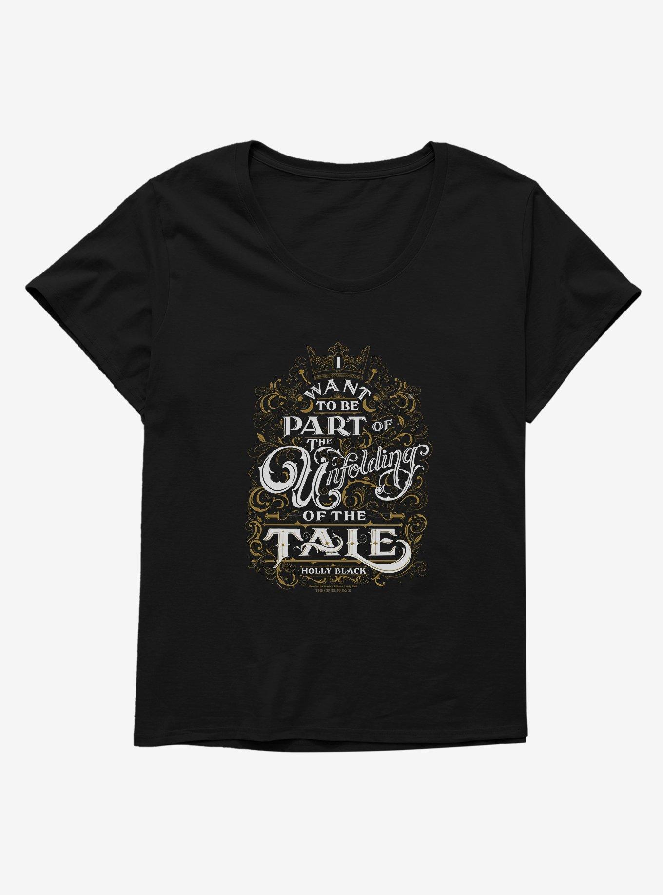 The Cruel Prince Sinister Enchantment Collection: Unfolding Of Tale Girls T-Shirt Plus