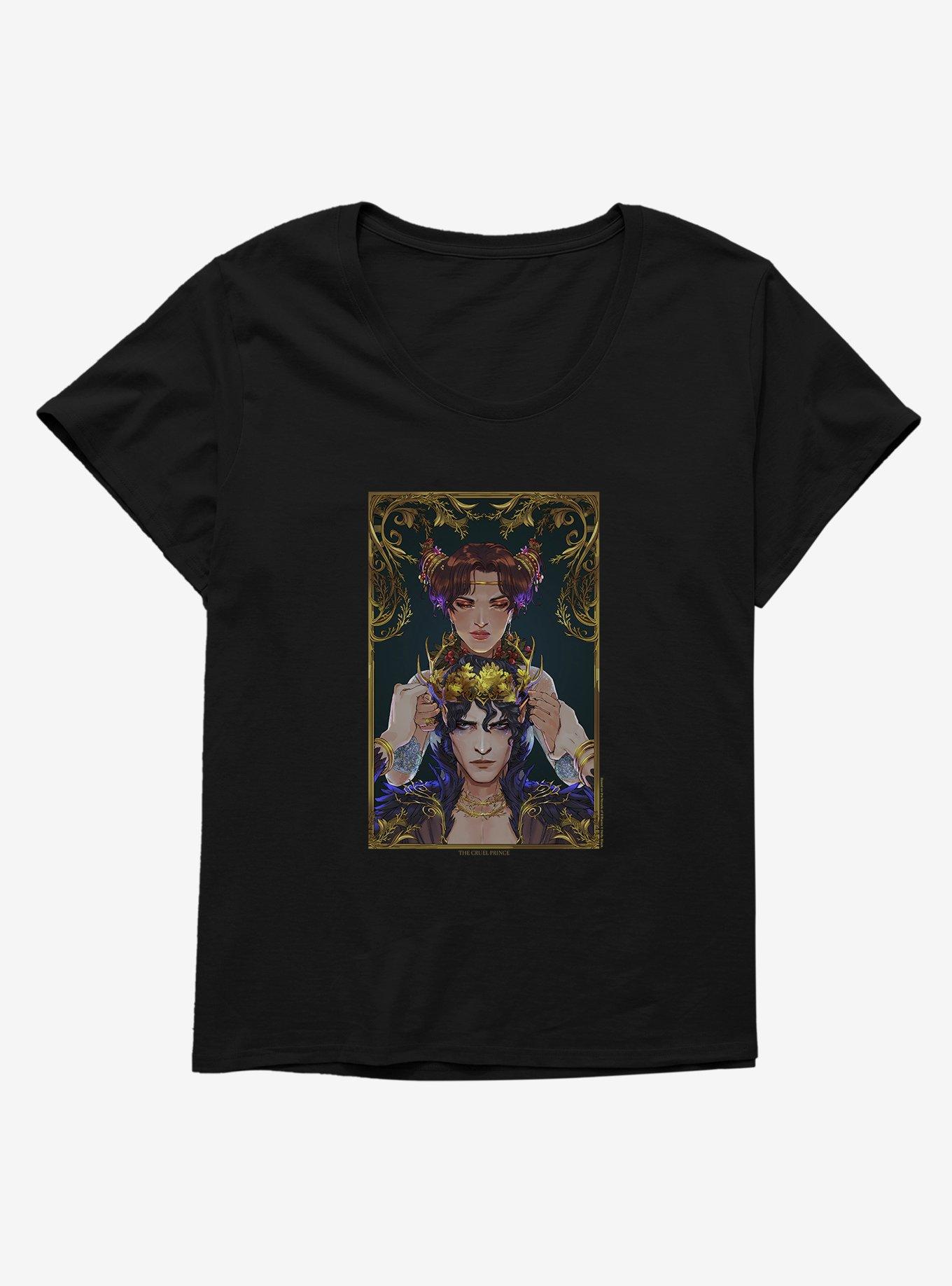 The Cruel Prince Sinister Enchantment Collection: Jude Cardan Crown Girls T-Shirt Plus Size , , hi-res