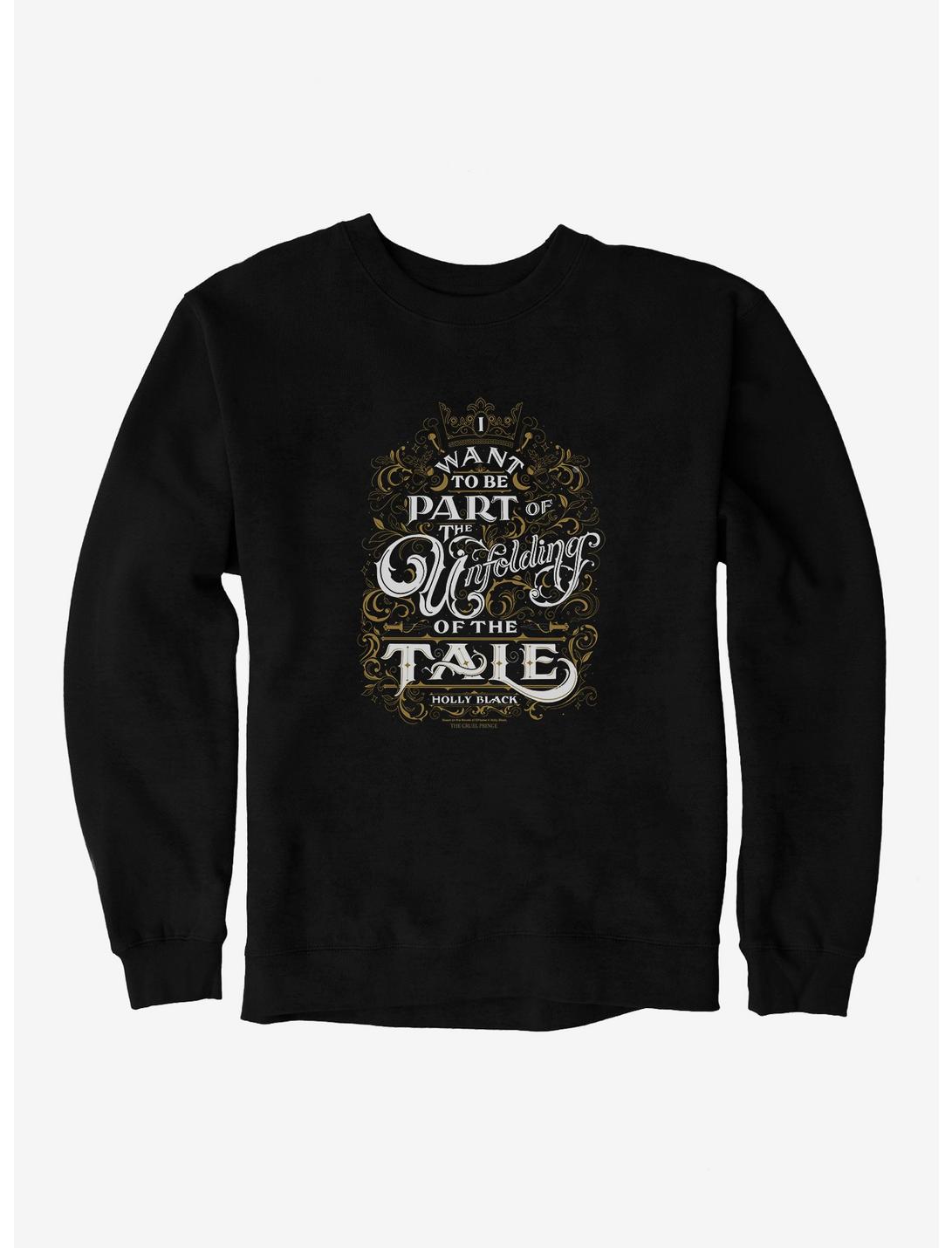 The Cruel Prince Sinister Enchantment Collection: Unfolding Of The Tale Sweatshirt , BLACK, hi-res