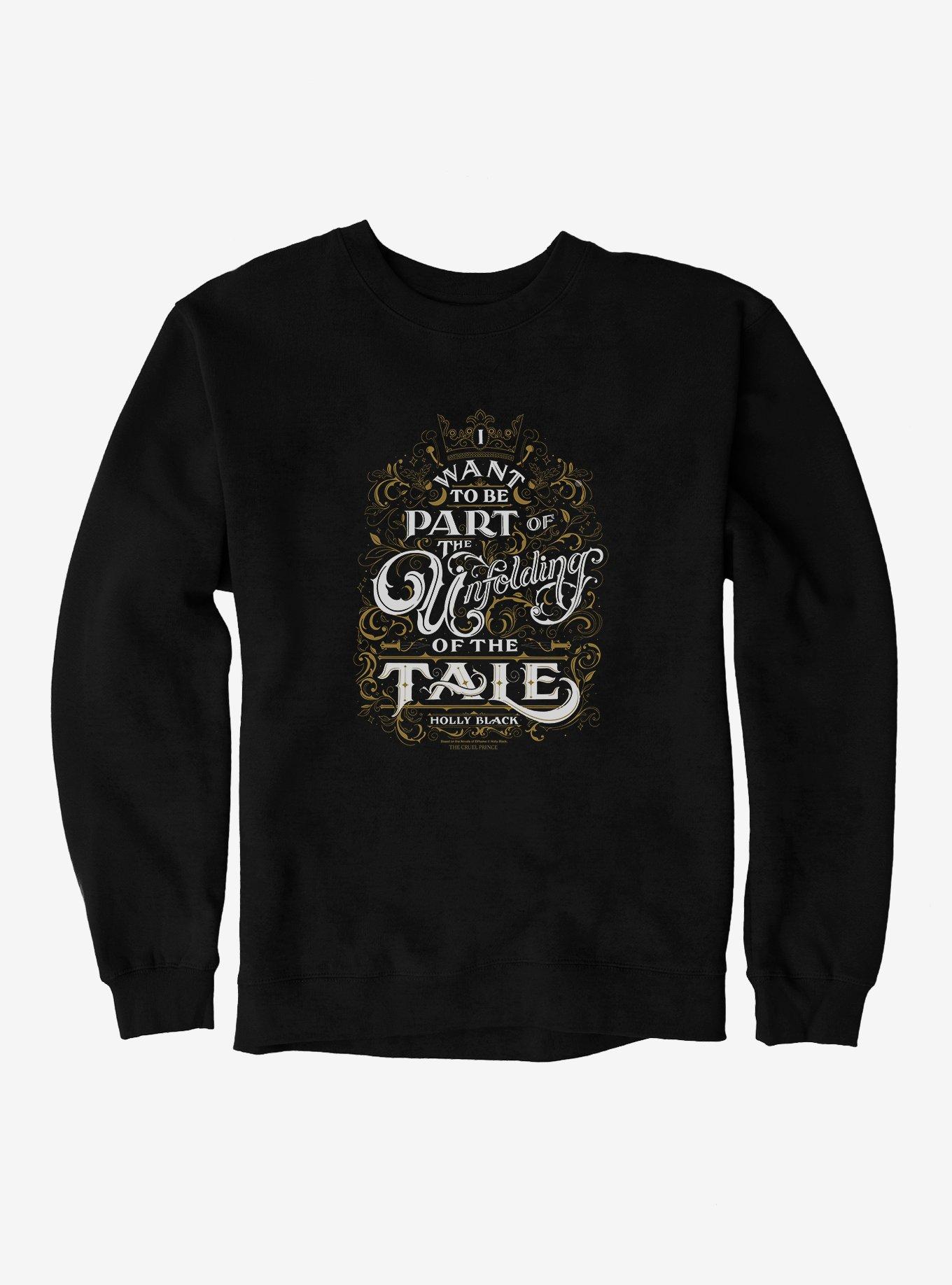 The Cruel Prince Sinister Enchantment Collection: Unfolding Of The Tale Sweatshirt , BLACK, hi-res