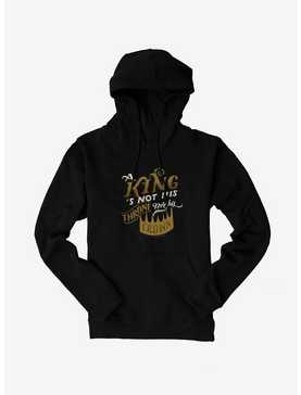 The Cruel Prince Sinister Enchantment Collection: King Is Not His Throne Nor Crown Hoodie , , hi-res