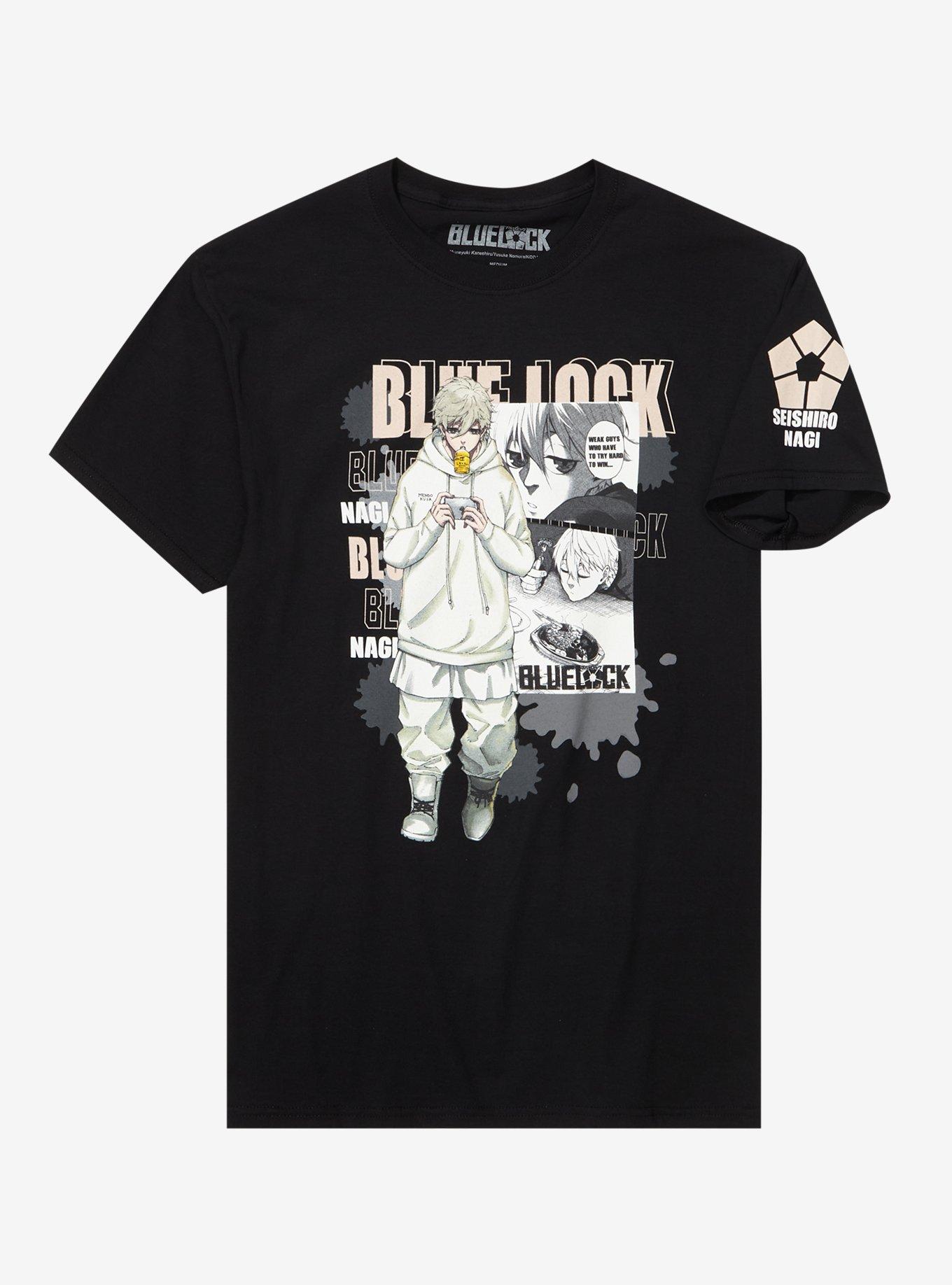 Blue Lock Nagi Portrait Panels T-Shirt, , hi-res