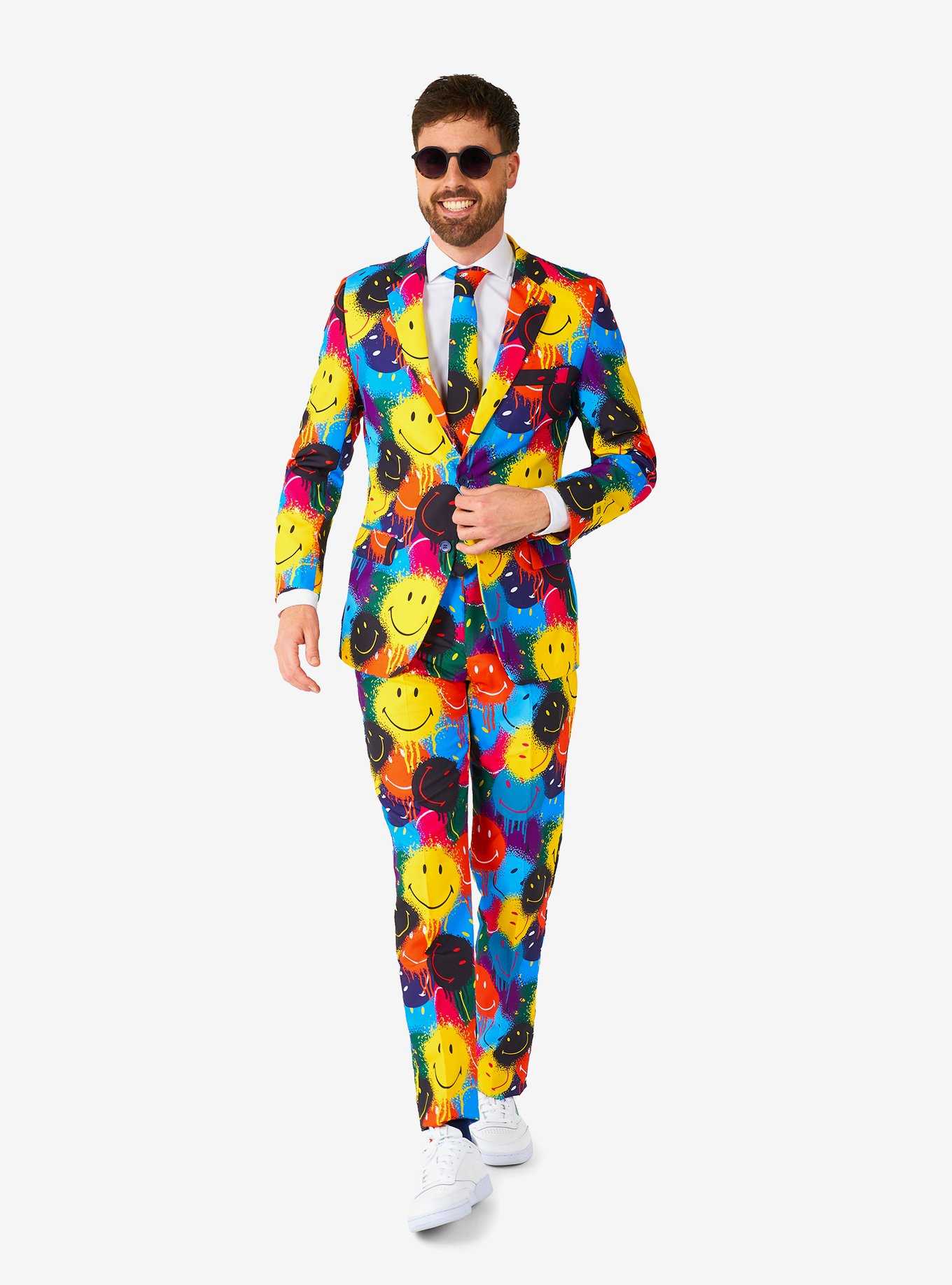 Smiley Drip Suit, , hi-res