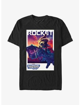 Guardians Of The Galaxy Vol. 3 Rocket Poster T-Shirt, , hi-res