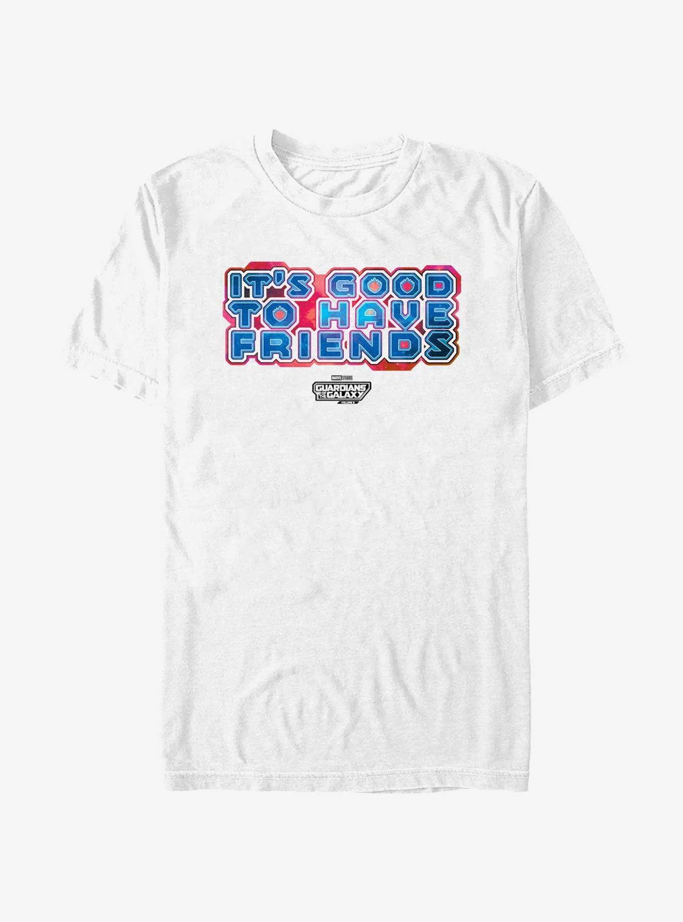 Guardians Of The Galaxy Vol. 3 Good To Have Friends T-Shirt, WHITE, hi-res