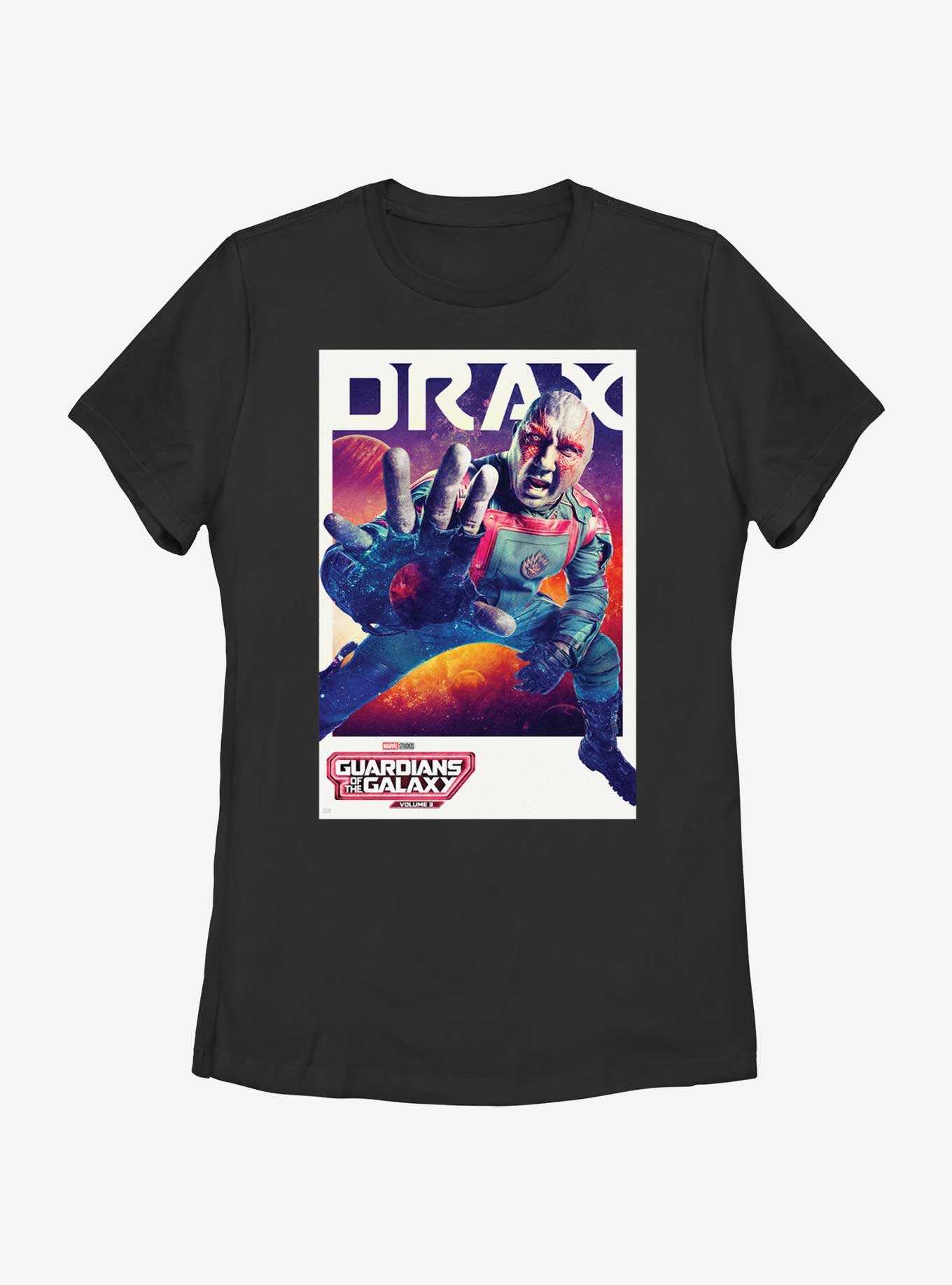 Guardians Of The Galaxy Vol. 3 Drax Poster Womens T-Shirt, , hi-res