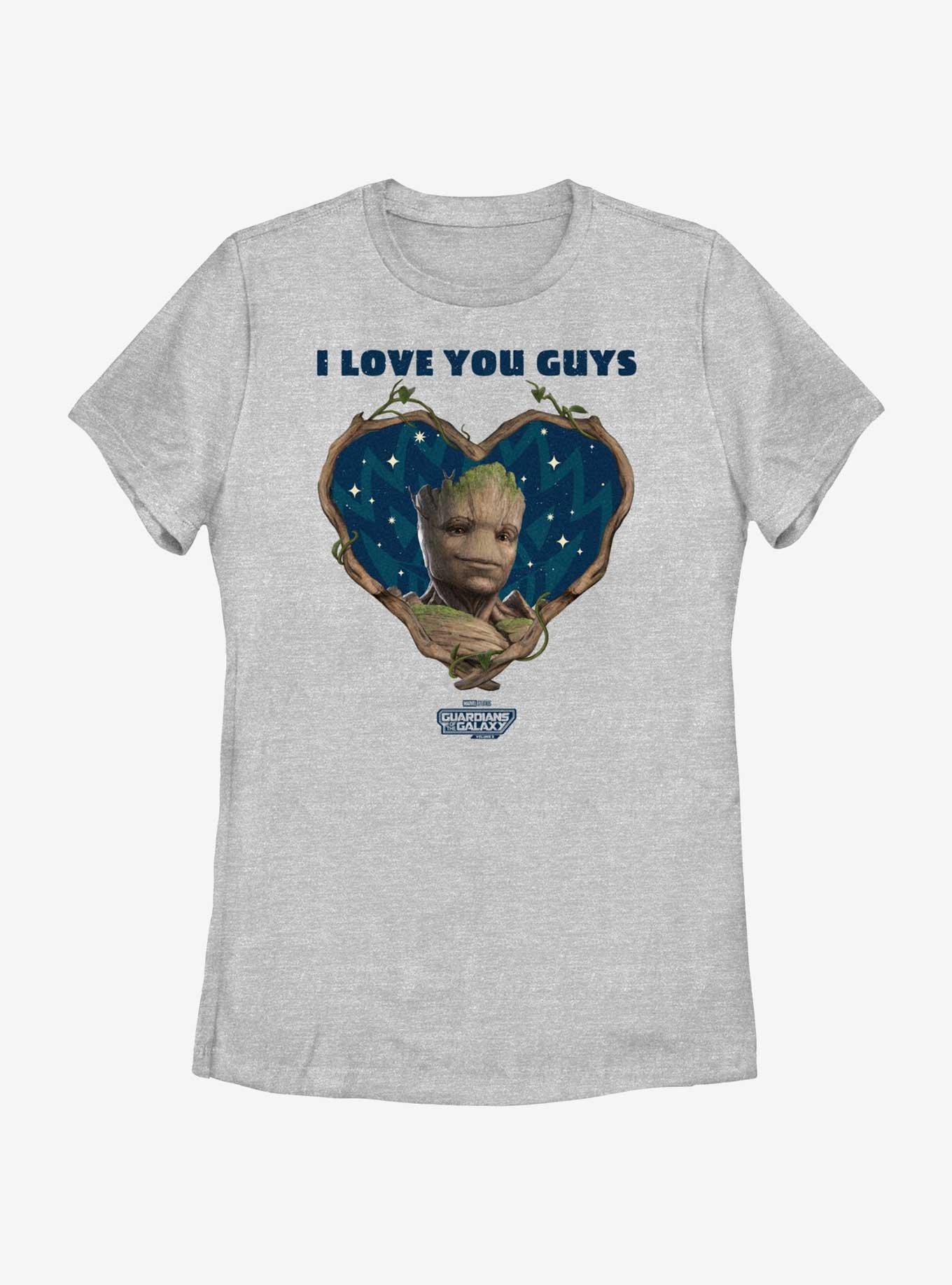 Guardians Of The Galaxy Vol. 3 I Love You Guys Groot Womens T-Shirt, , hi-res