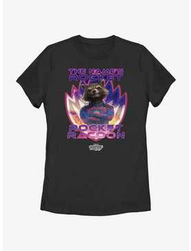 Guardians Of The Galaxy Vol. 3 The Name's Rocket Racoon Womens T-Shirt, , hi-res