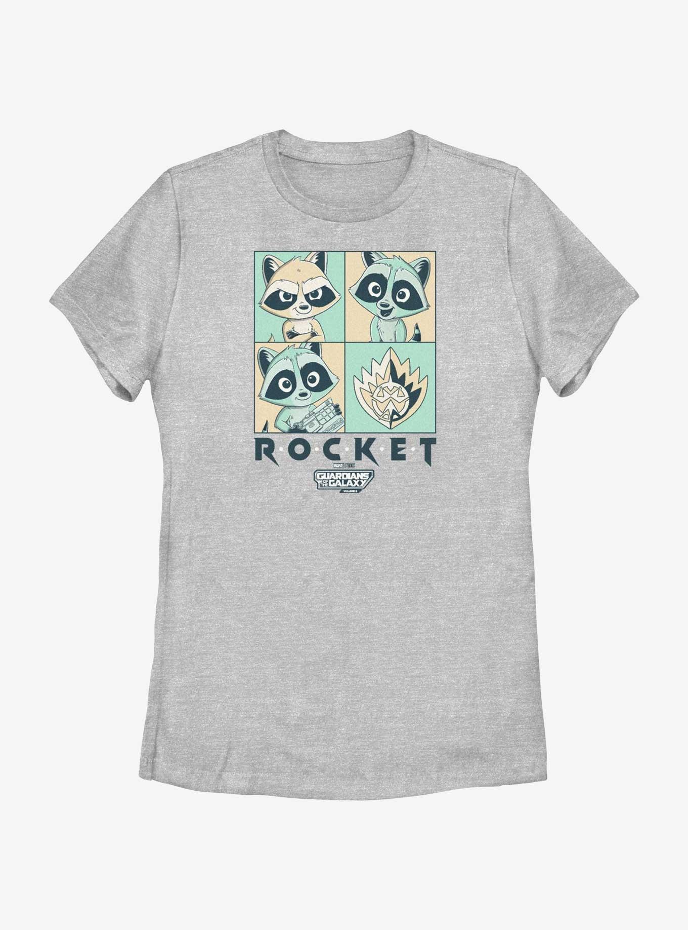 Guardians Of The Galaxy Vol. 3 Rocket Boxes Womens T-Shirt, , hi-res