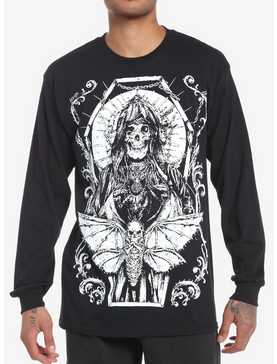 Grim Reaper Moth Long-Sleeve T-Shirt, , hi-res