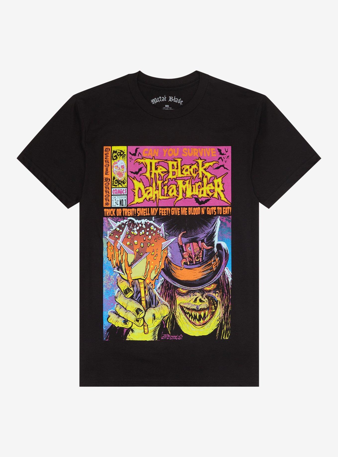 black halloween shirt