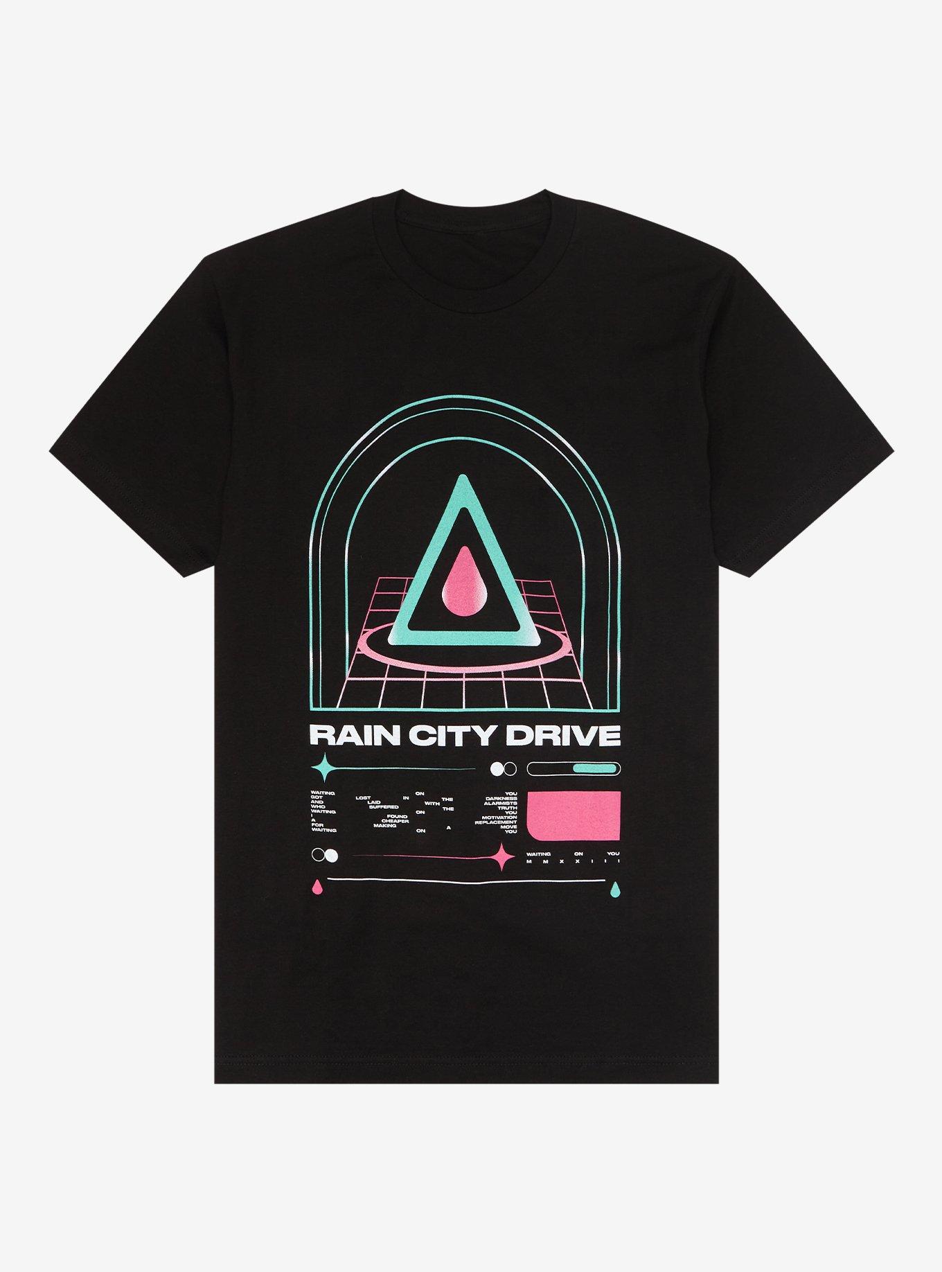 Rain City Drive Waiting On You Lyrics T-Shirt, BLACK, hi-res