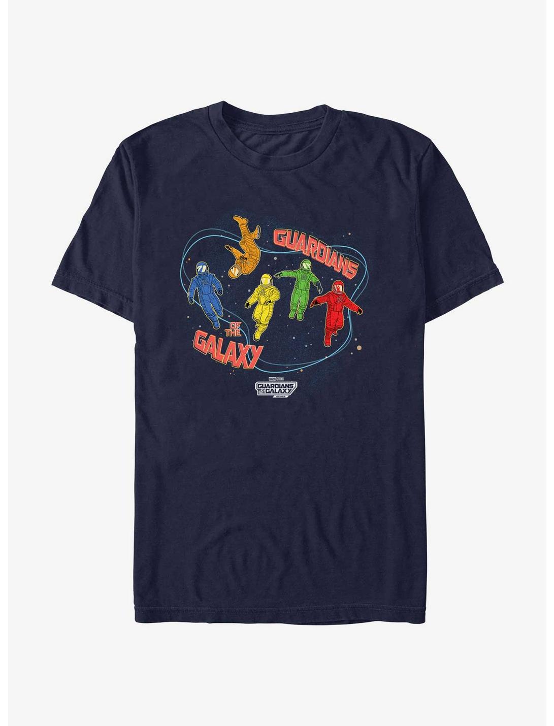 Guardians Of The Galaxy Vol. 3 Astronauts In Space T-Shirt, NAVY, hi-res