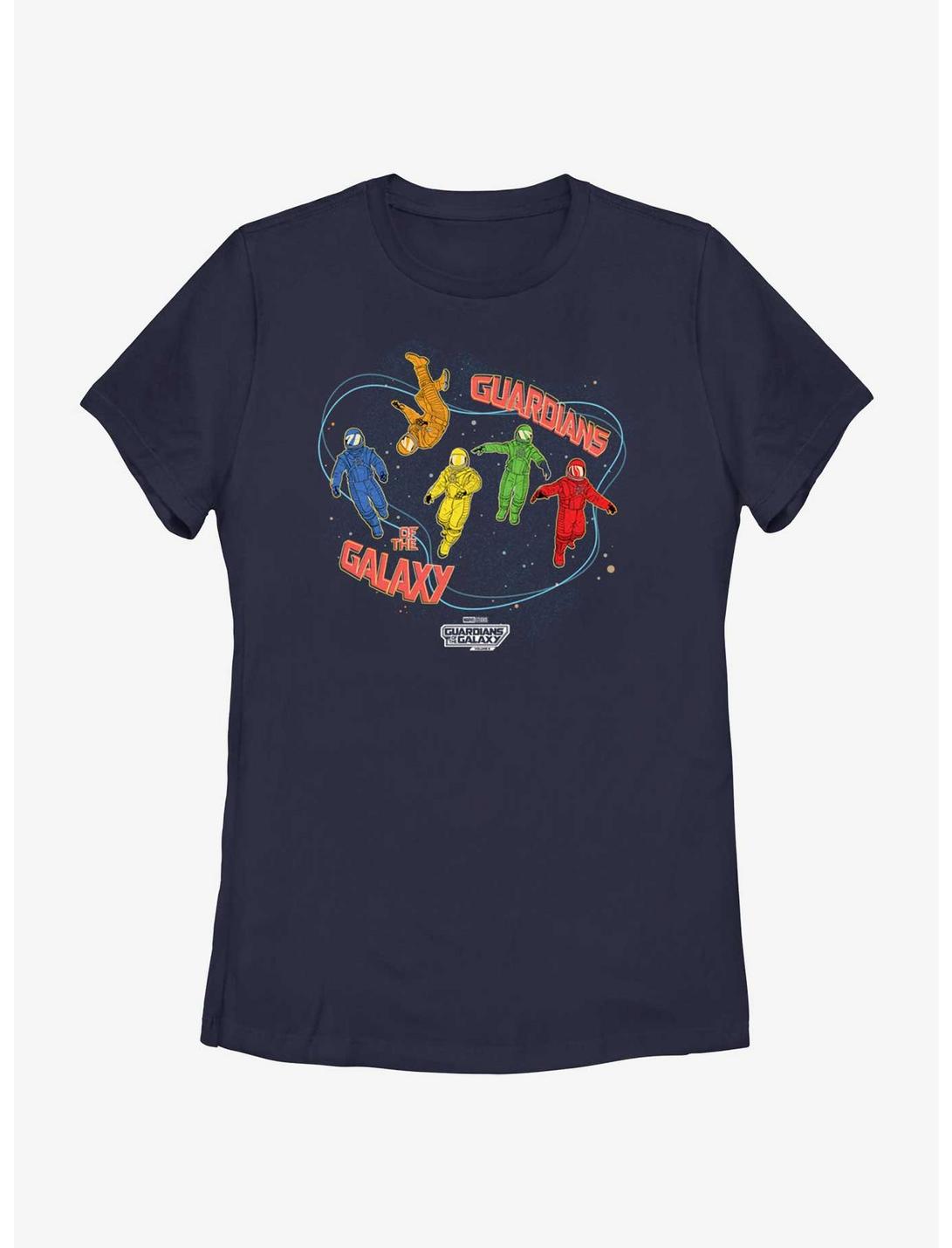Guardians Of The Galaxy Vol. 3 Astronauts In Space Womens T-Shirt, NAVY, hi-res