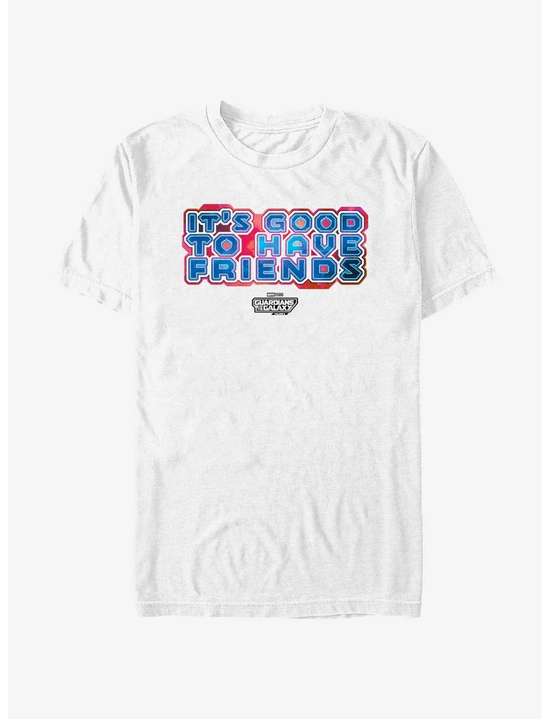 Guardians Of The Galaxy Vol. 3 Good To Have Friends T-Shirt, WHITE, hi-res