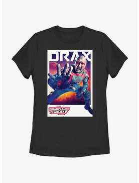 Guardians Of The Galaxy Vol. 3 Drax Poster Womens T-Shirt, , hi-res