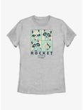 Guardians Of The Galaxy Vol. 3 Rocket Boxes Womens T-Shirt, ATH HTR, hi-res