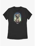 Guardians Of The Galaxy Vol. 3 Rocket Frame Womens T-Shirt, BLACK, hi-res