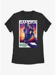 Guardians Of The Galaxy Vol. 3 Gamora Poster Womens T-Shirt, BLACK, hi-res