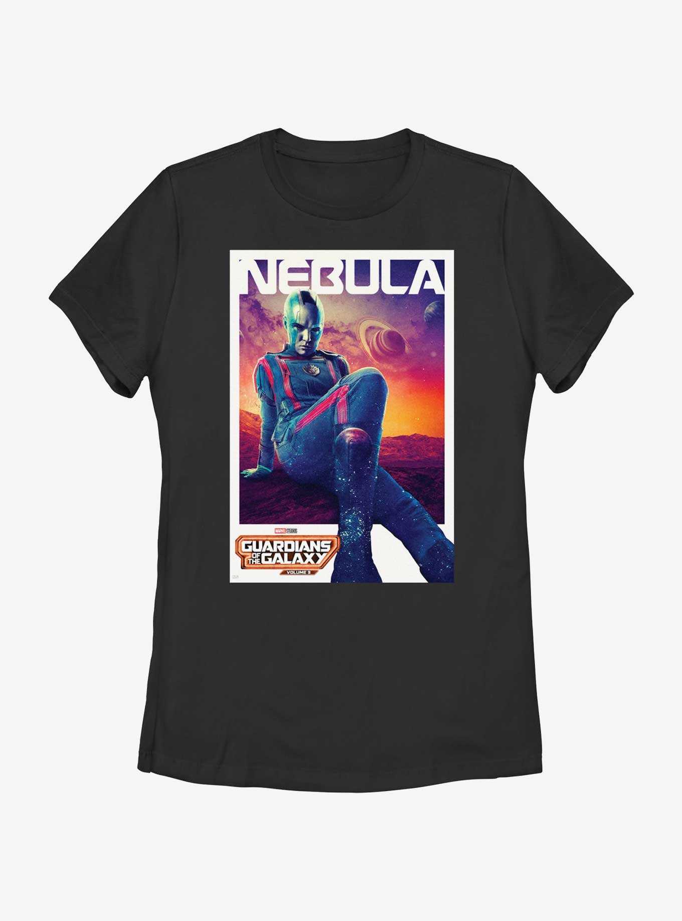 Guardians Of The Galaxy Vol. 3 Nebula Poster Womens T-Shirt, , hi-res