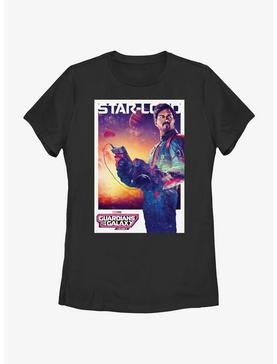 Guardians Of The Galaxy Vol. 3 Quill Starlord Poster Womens T-Shirt, , hi-res