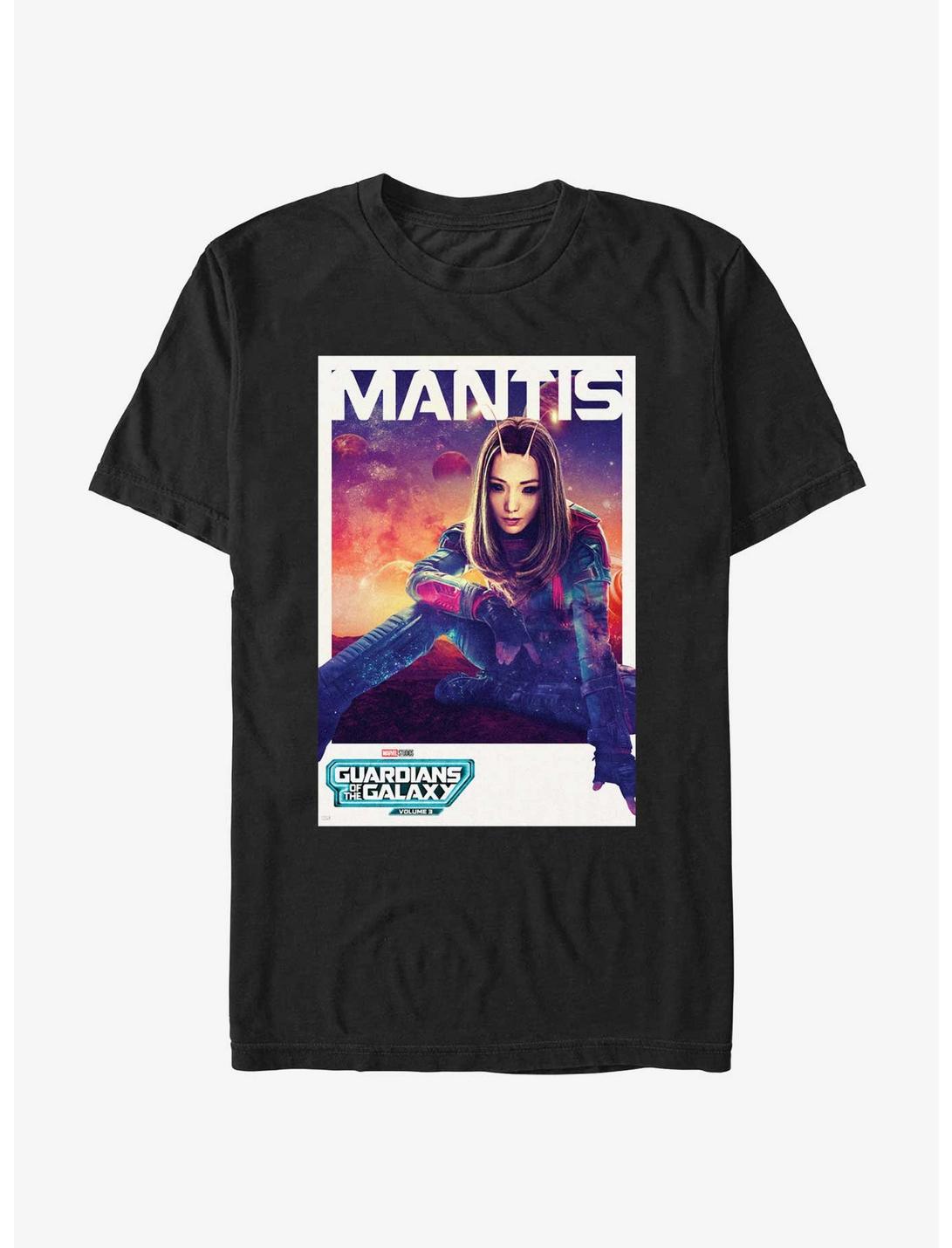 Guardians Of The Galaxy Vol. 3 Mantis Poster T-Shirt, BLACK, hi-res
