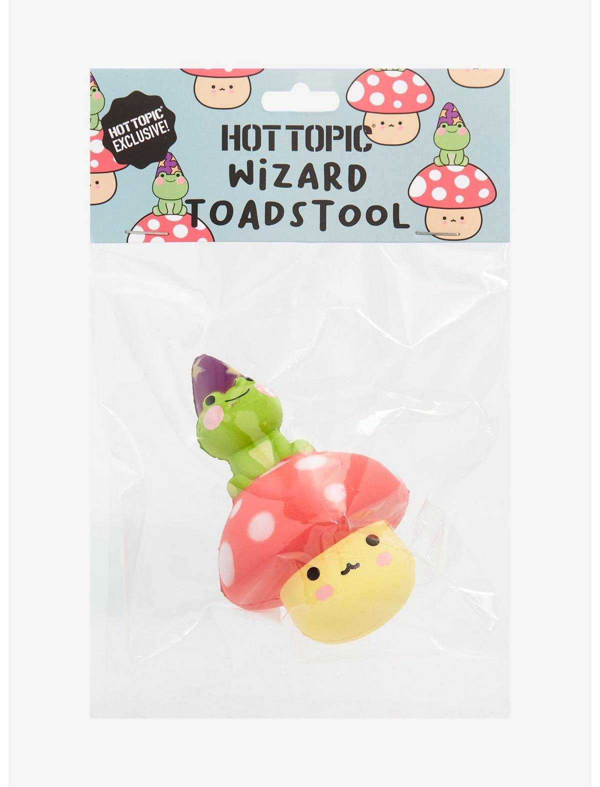 Wizard Frog Mushroom Squishy Toy Hot Topic Exclusive, , hi-res