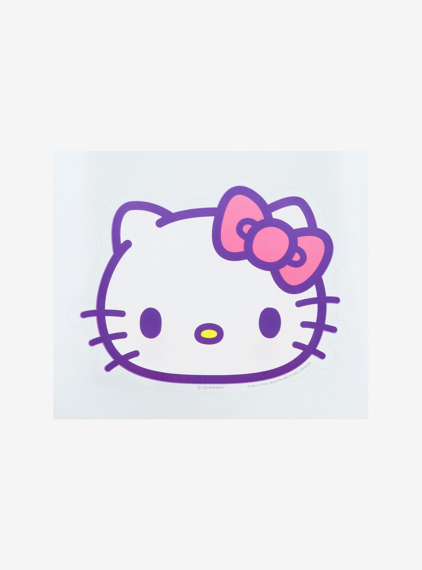 Hello Kitty Head Decal, , hi-res