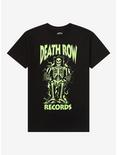 Death Row Records Skeleton Glow-In-The-Dark T-Shirt, BLACK, hi-res