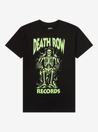 Death Row Records Skeleton Glow-In-The-Dark T-Shirt | Hot Topic