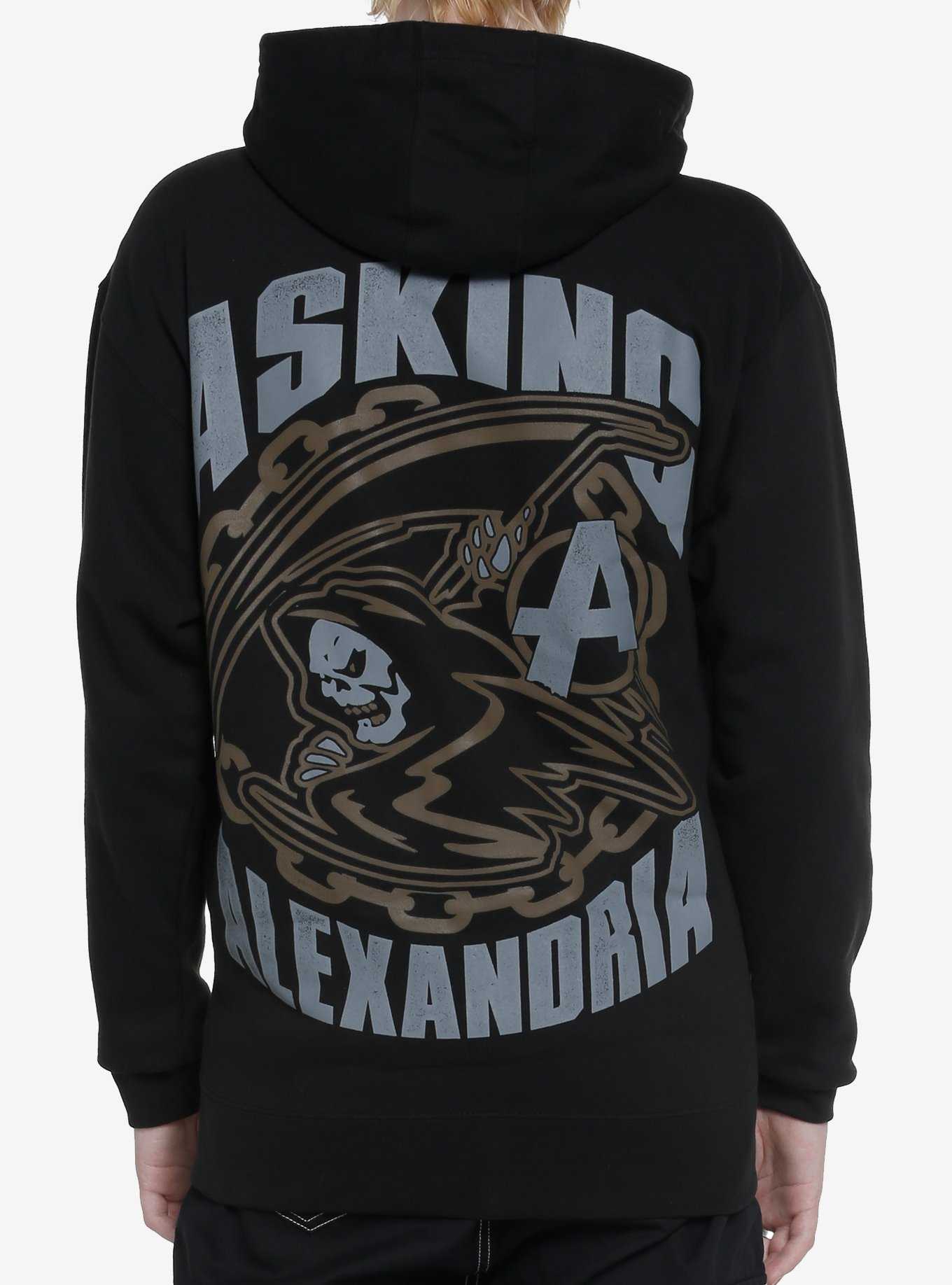 Asking Alexandria Grim Reaper Hoodie, , hi-res