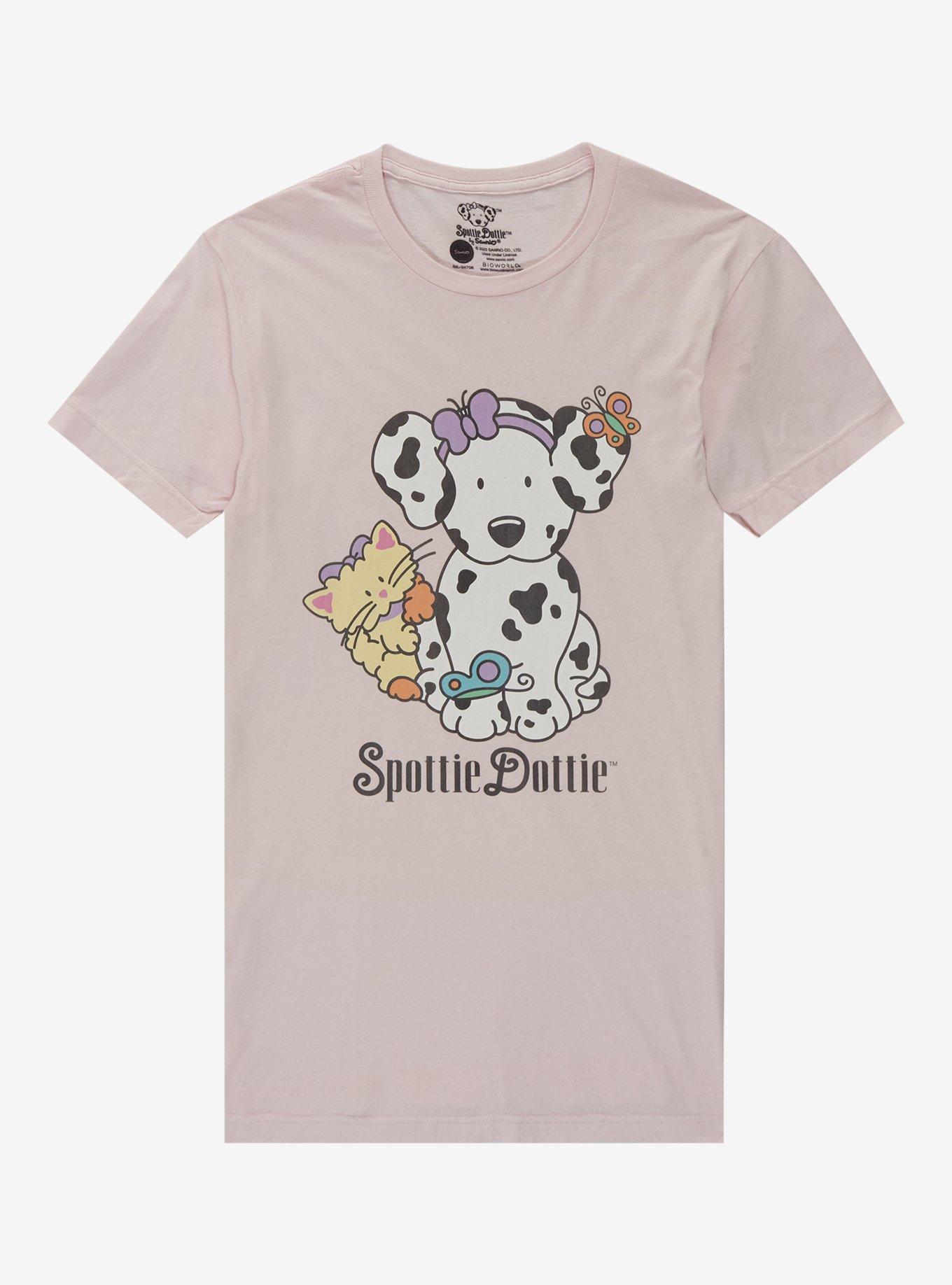 Spottie Dottie & Sassy Boyfriend Fit Girls T-Shirt, MULTI, hi-res