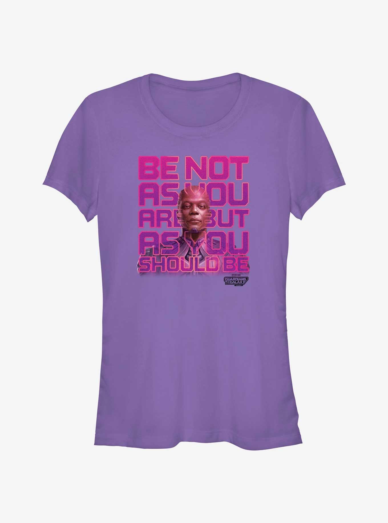 Guardians Of The Galaxy Vol. 3 As You Should Be Girls T-Shirt