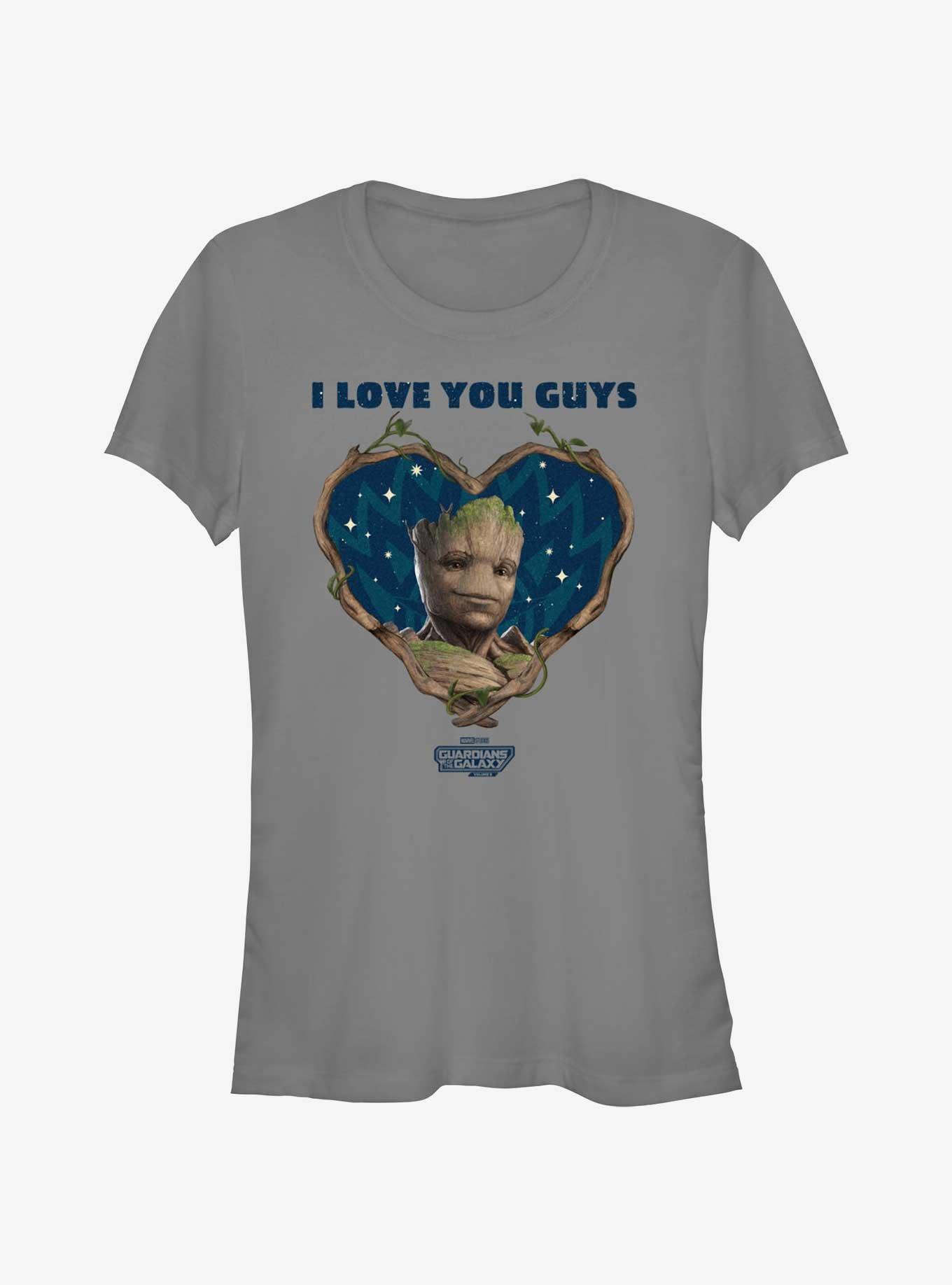 Guardians Of The Galaxy Vol. 3 I Love You Guys Groot Girls TShirt