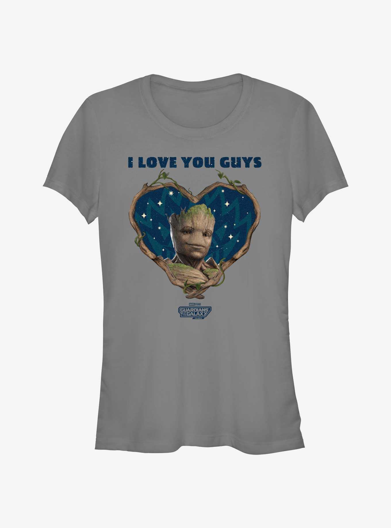 Guardians Of The Galaxy Vol. 3 I Love You Guys Groot Girls T-Shirt, , hi-res