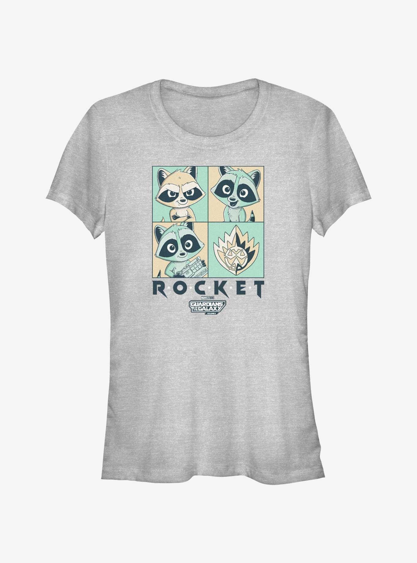 Guardians Of The Galaxy Vol. 3 Rocket Boxes Girls T-Shirt