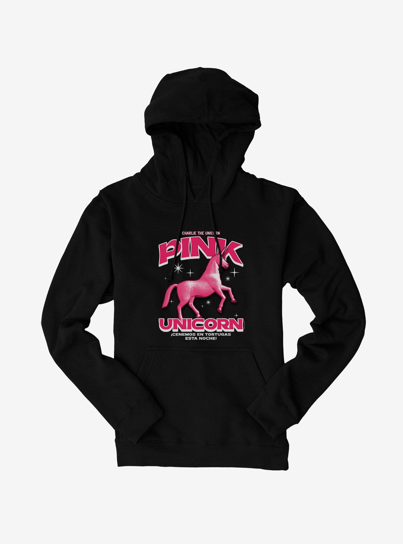 Pink best sale unicorn hoodie