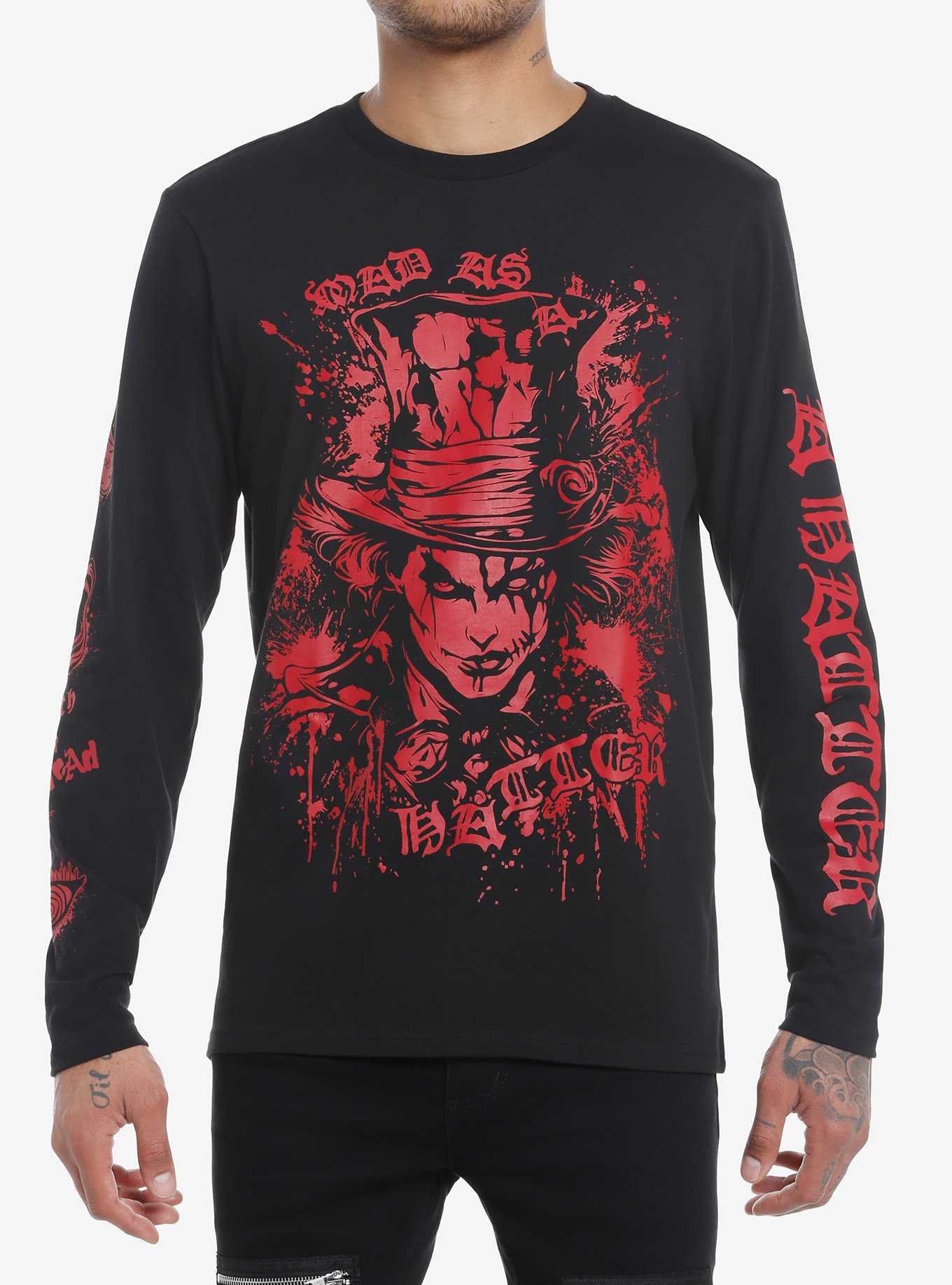 Social Collision Mad As A Hatter Long-Sleeve T-Shirt, , hi-res