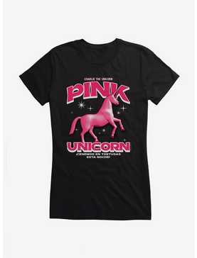 Charlie The Unicorn Pink Unicorn Girls T-Shirt, , hi-res