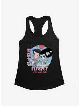 Universal Monsters Date Night Fang Out Womens Tank Top, , hi-res