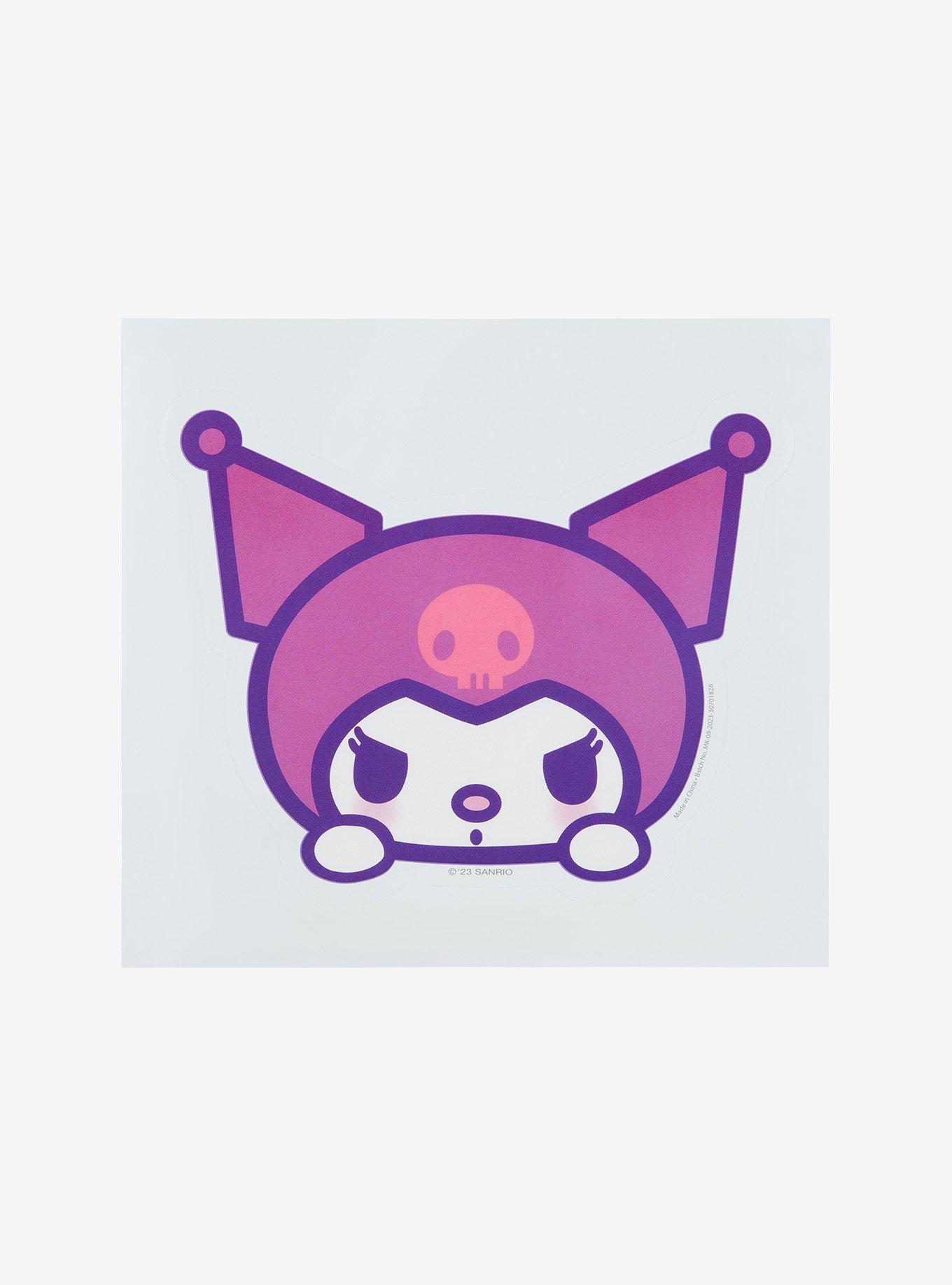 Kuromi Peeking Car Decal, , hi-res