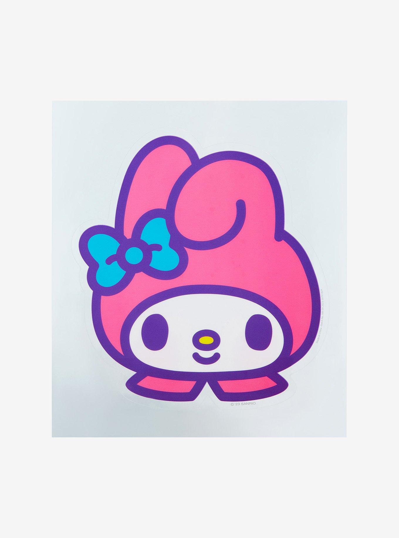 My Melody Face Auto Decal, , hi-res