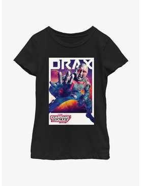 Guardians Of The Galaxy Vol. 3 Drax Poster Youth Girls T-Shirt, , hi-res
