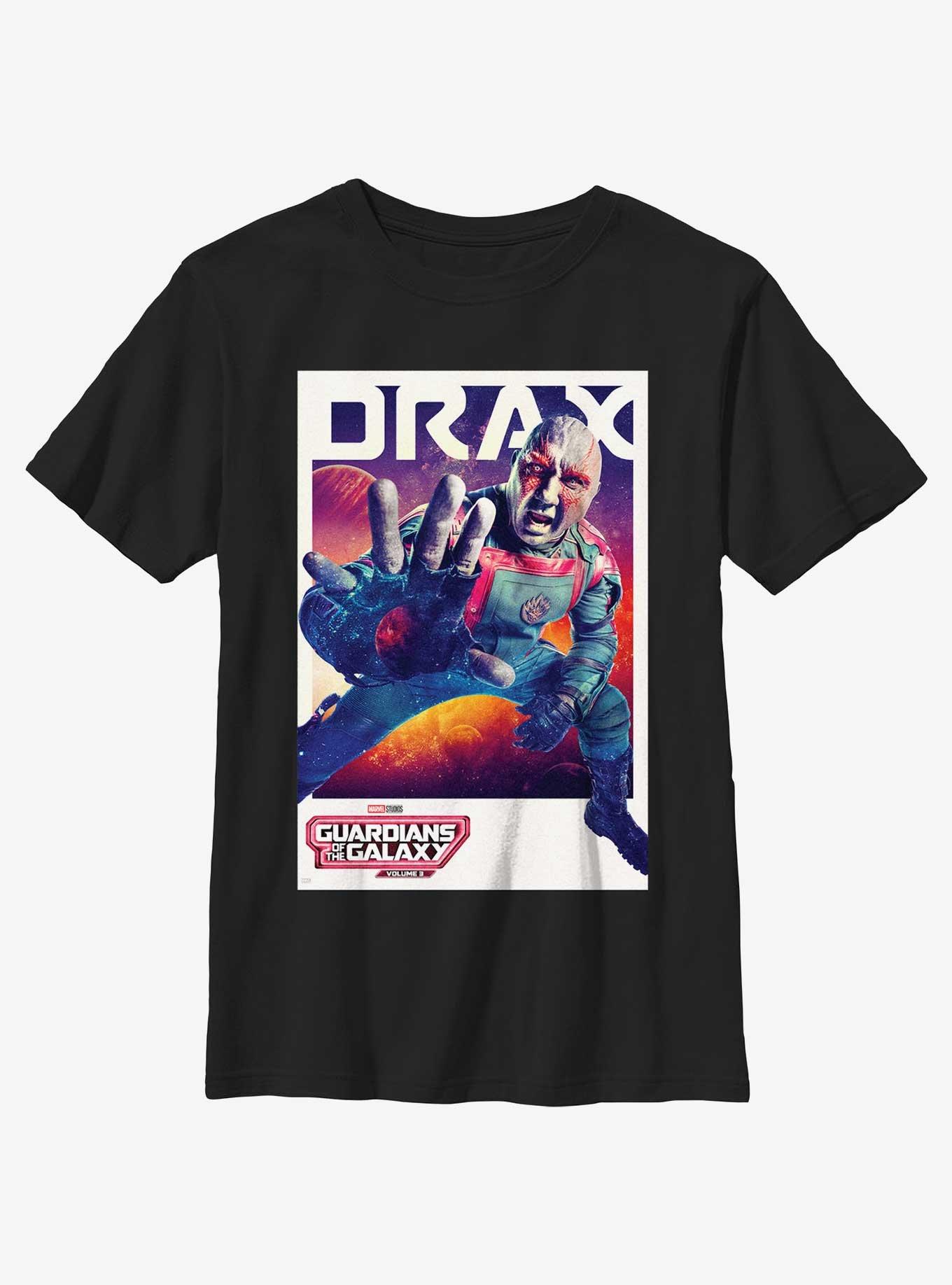 Guardians Of The Galaxy Vol. 3 Drax Poster Youth T-Shirt, , hi-res